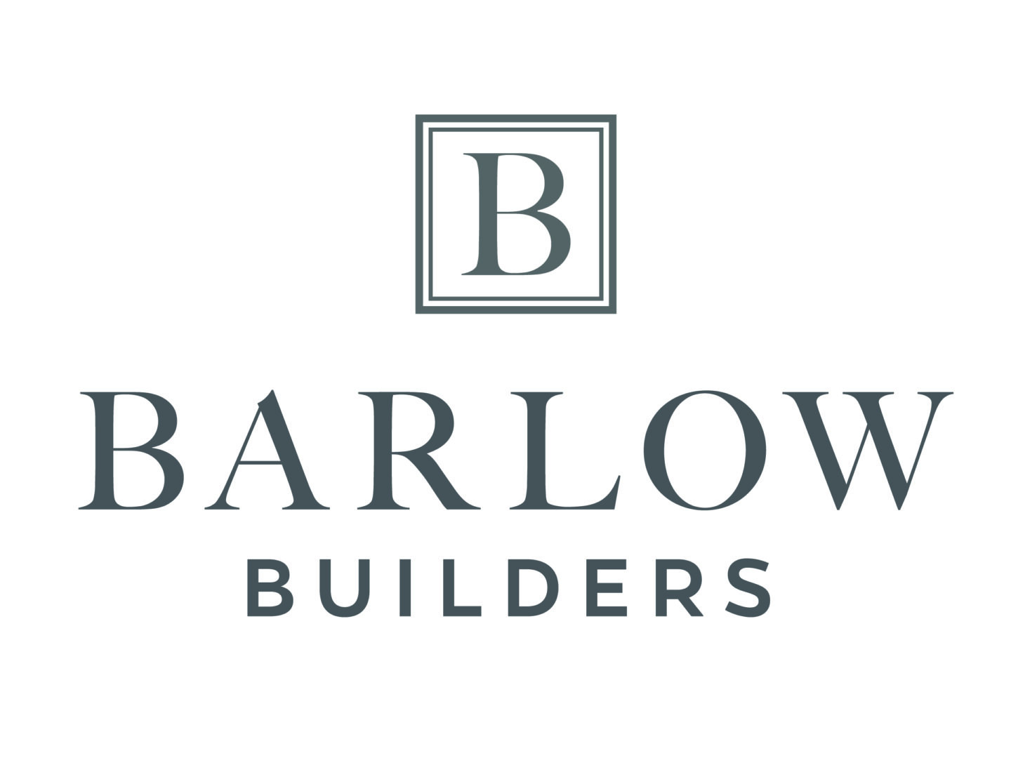 A logo of barlow builders